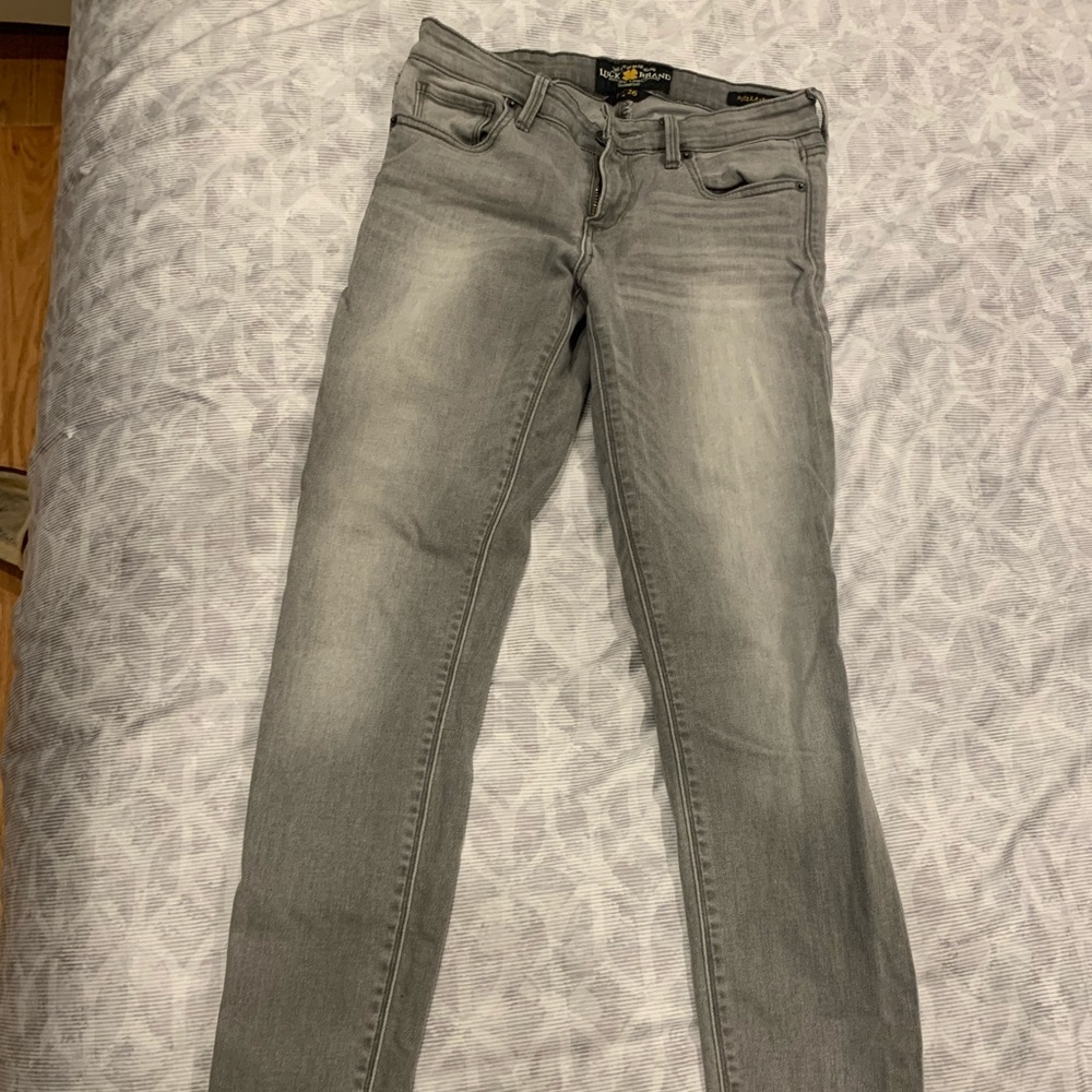 EUC Lucky Brand Skinny Jeans; Stella; size 2/26 Ankle